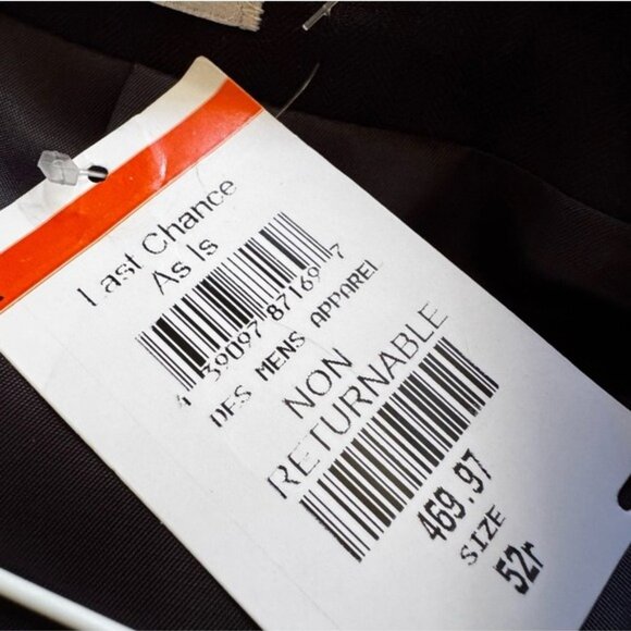 NWT Peter Millar 100% Wool Navy Suit Jacket Blazer Size 52 Reg - Picture 11 of 13